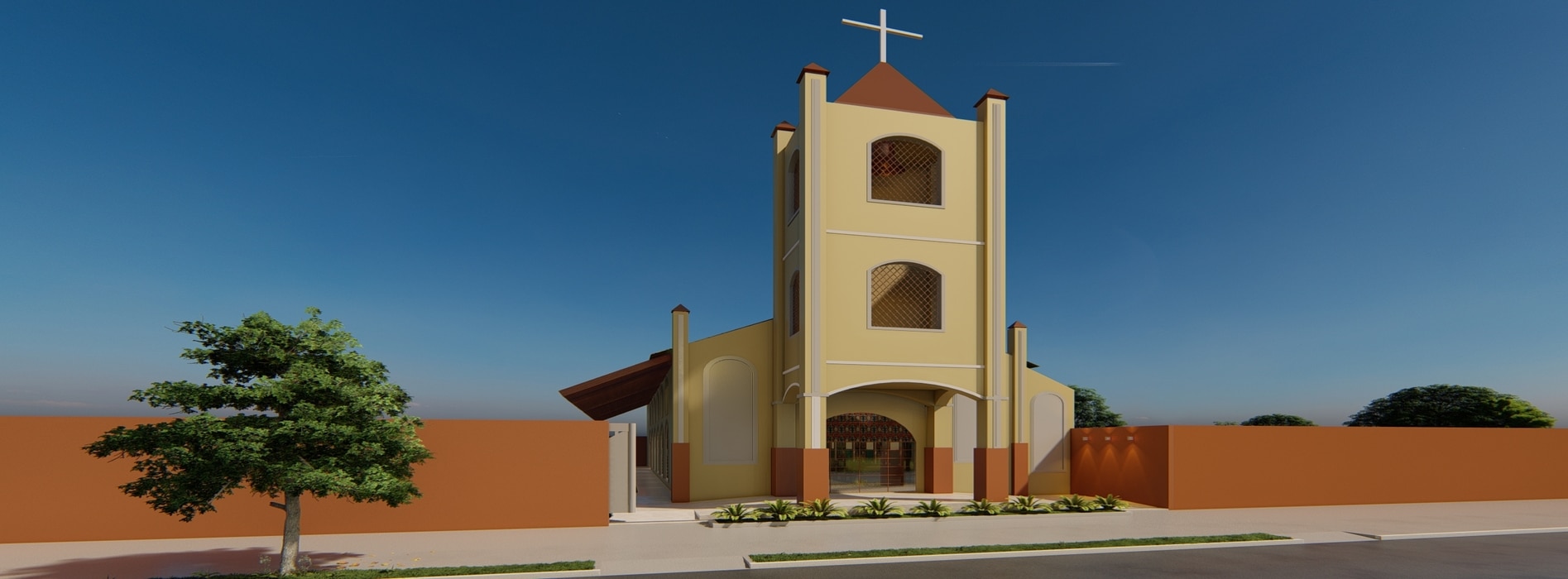 Criando Espaços Únicos - Fachada Igreja